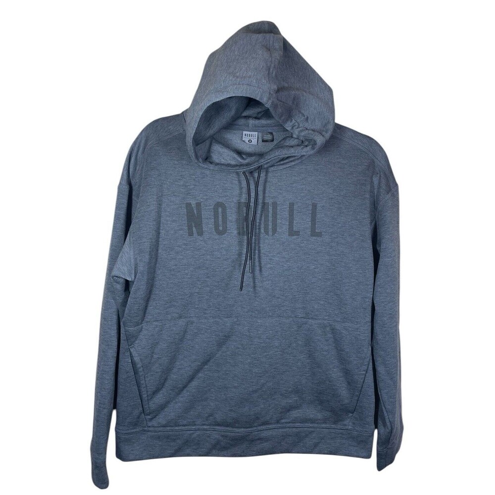 NOBULL / Women / Training hoodie / Heather gray / Size Small Scuba Hood